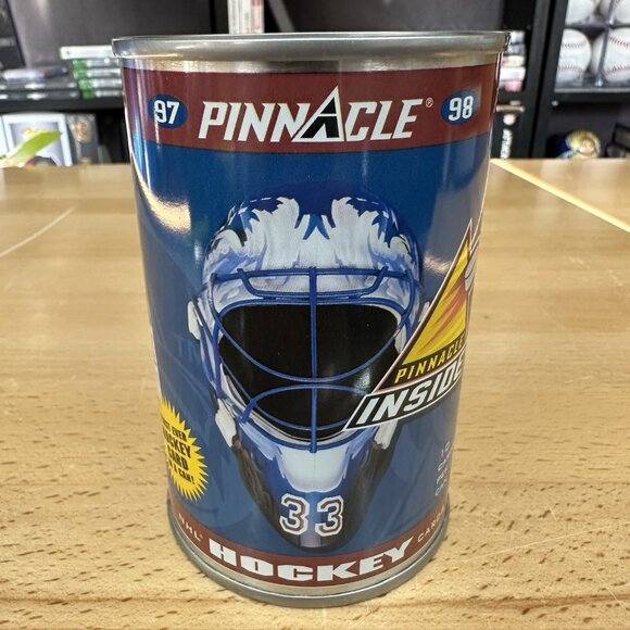 1997-98 Pinnacle Inside Hockey Factory Sealed Can #12 Patrick Roy - Picture 1 of 6